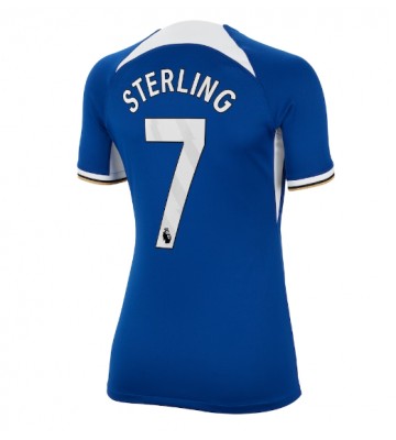 Chelsea Raheem Sterling #7 Primera Equipación Mujer 2023-24 Manga Corta